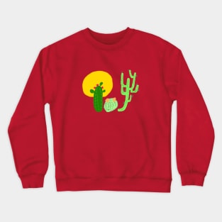 Three cactuses Crewneck Sweatshirt